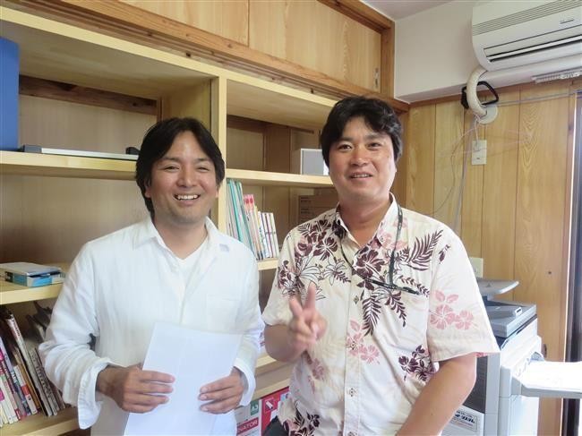事務所デスクを作りました。（お客様の声）を公開しました。 | 沖縄や那覇でリフォームするなら【株式会社 あうん工房】